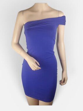 Victorias Secret Fashions Best Kept Secret Bra Knit One Shoulder Mini Dress (XS)